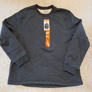 NWT Lined Grey Sweater - Size XXL